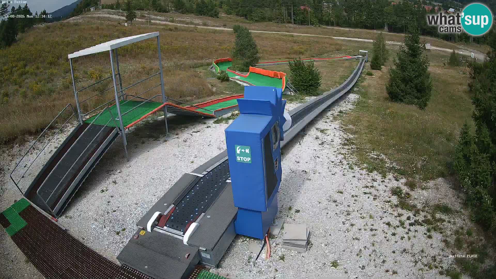 Live Webcam Rodelbahn Fužine – Kroatien