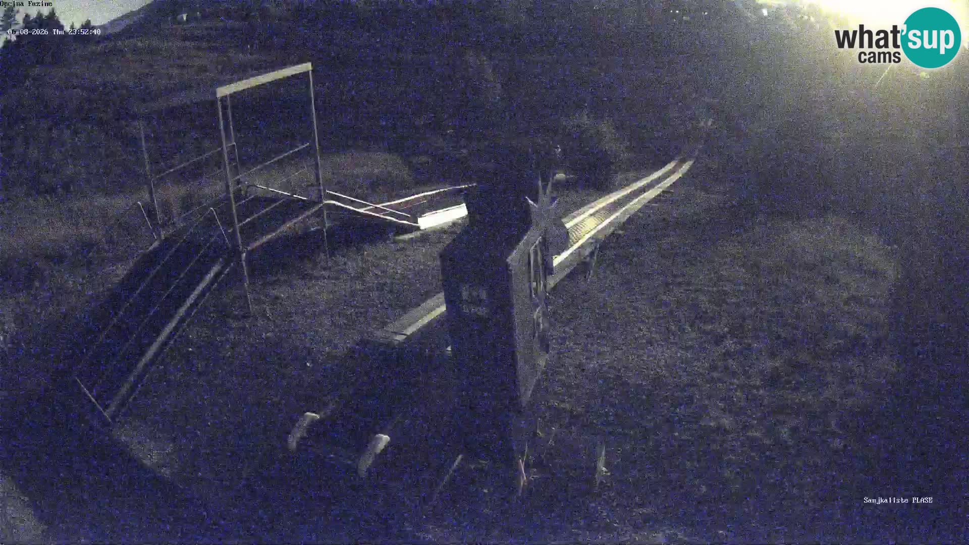 Live webcam Fužine toboggan run – Croatia