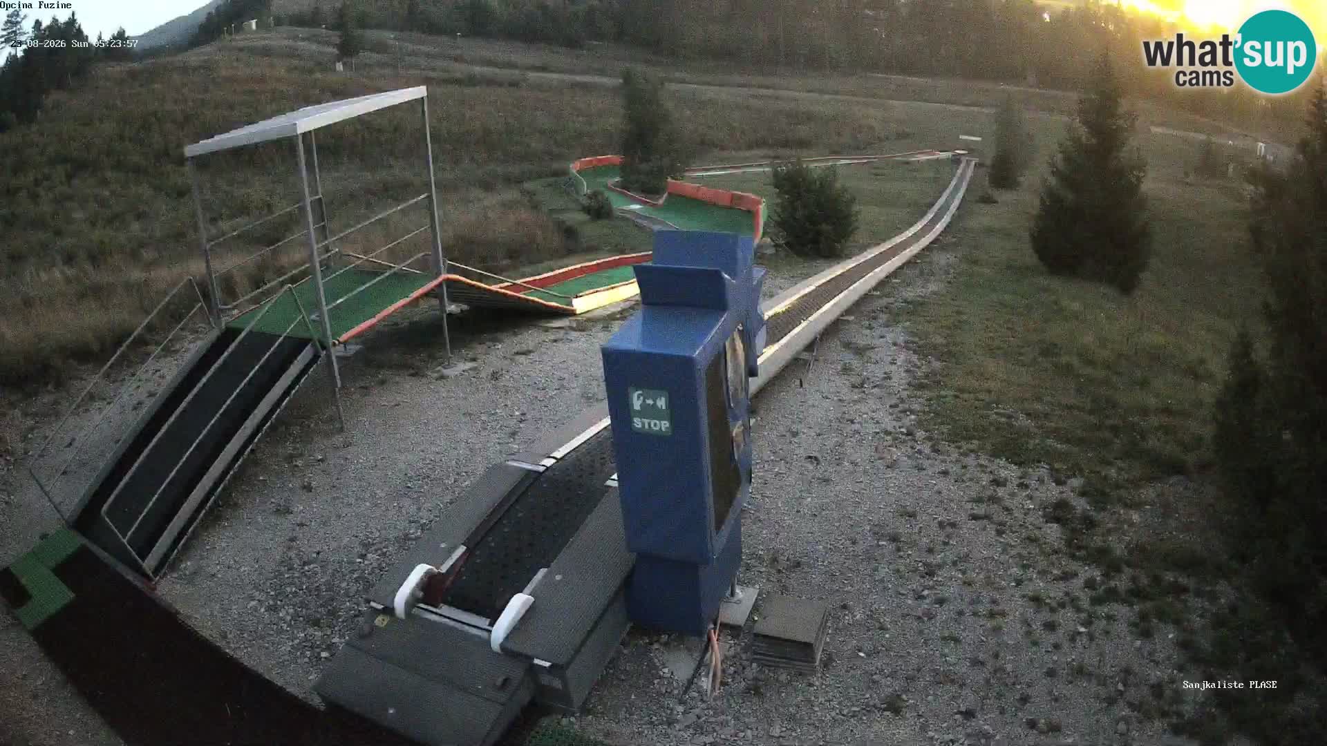 Live Webcam Rodelbahn Fužine – Kroatien