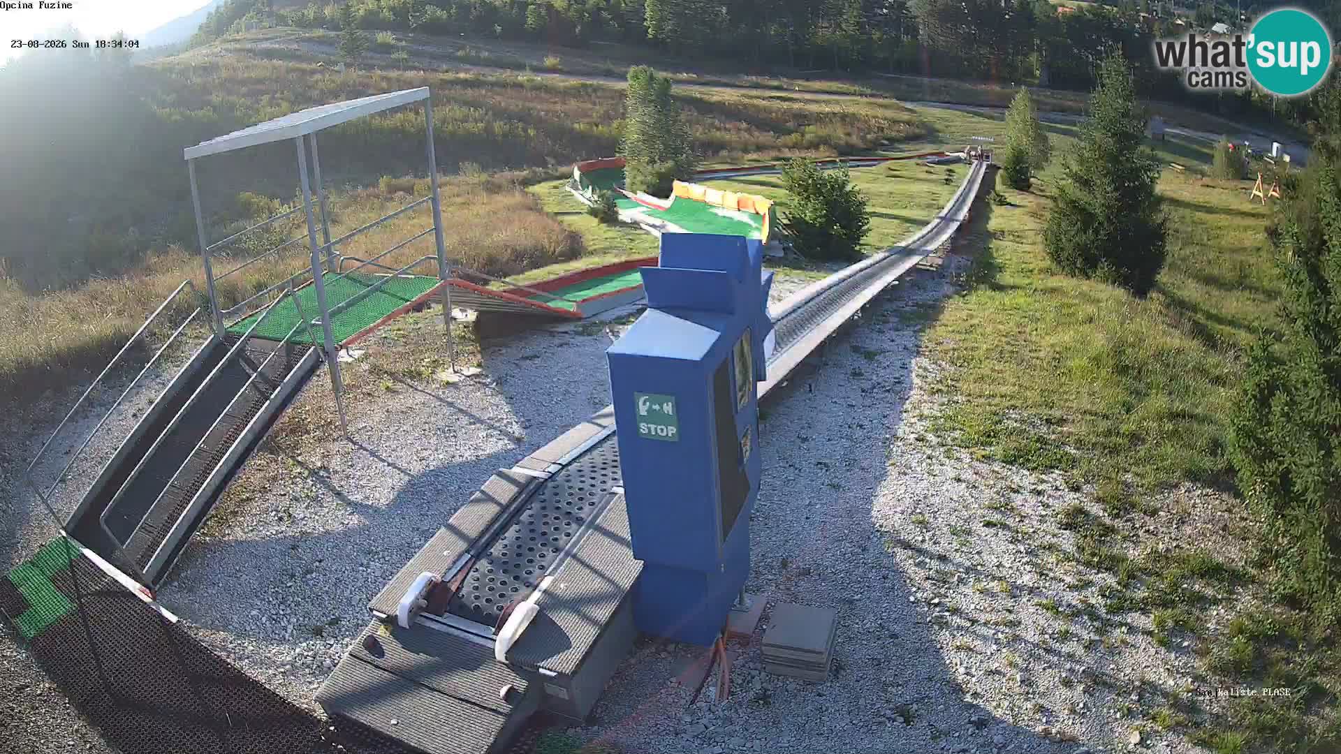 Live Webcam Rodelbahn Fužine – Kroatien