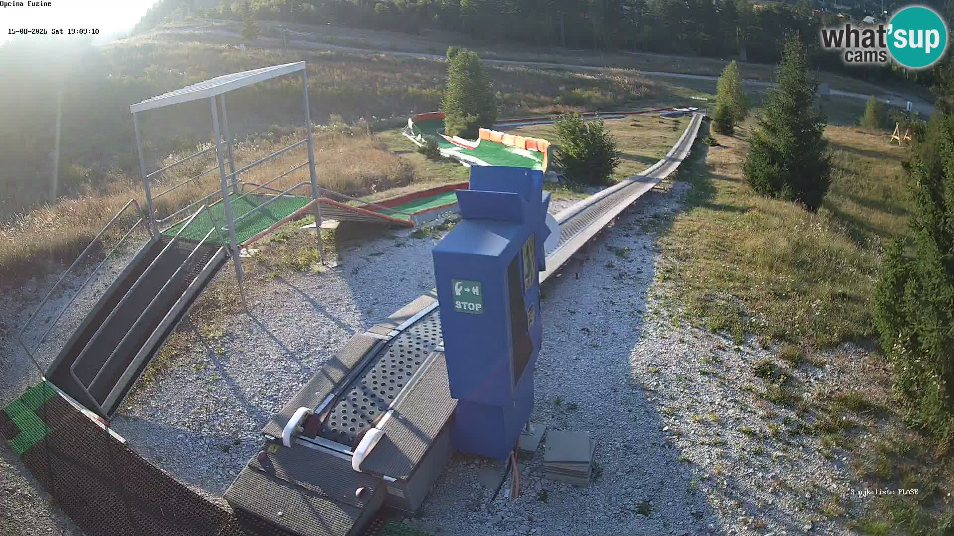 Live Webcam Rodelbahn Fužine – Kroatien