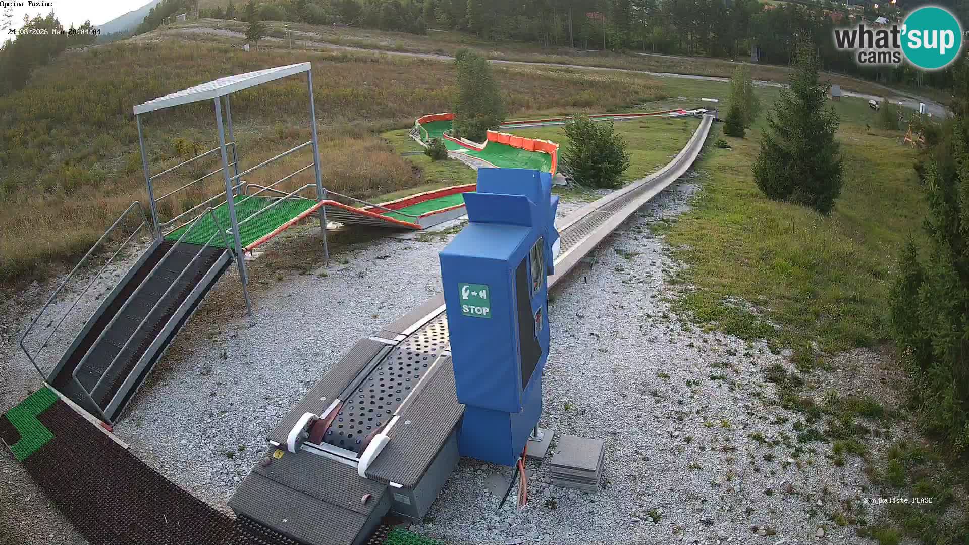 Live Webcam Rodelbahn Fužine – Kroatien