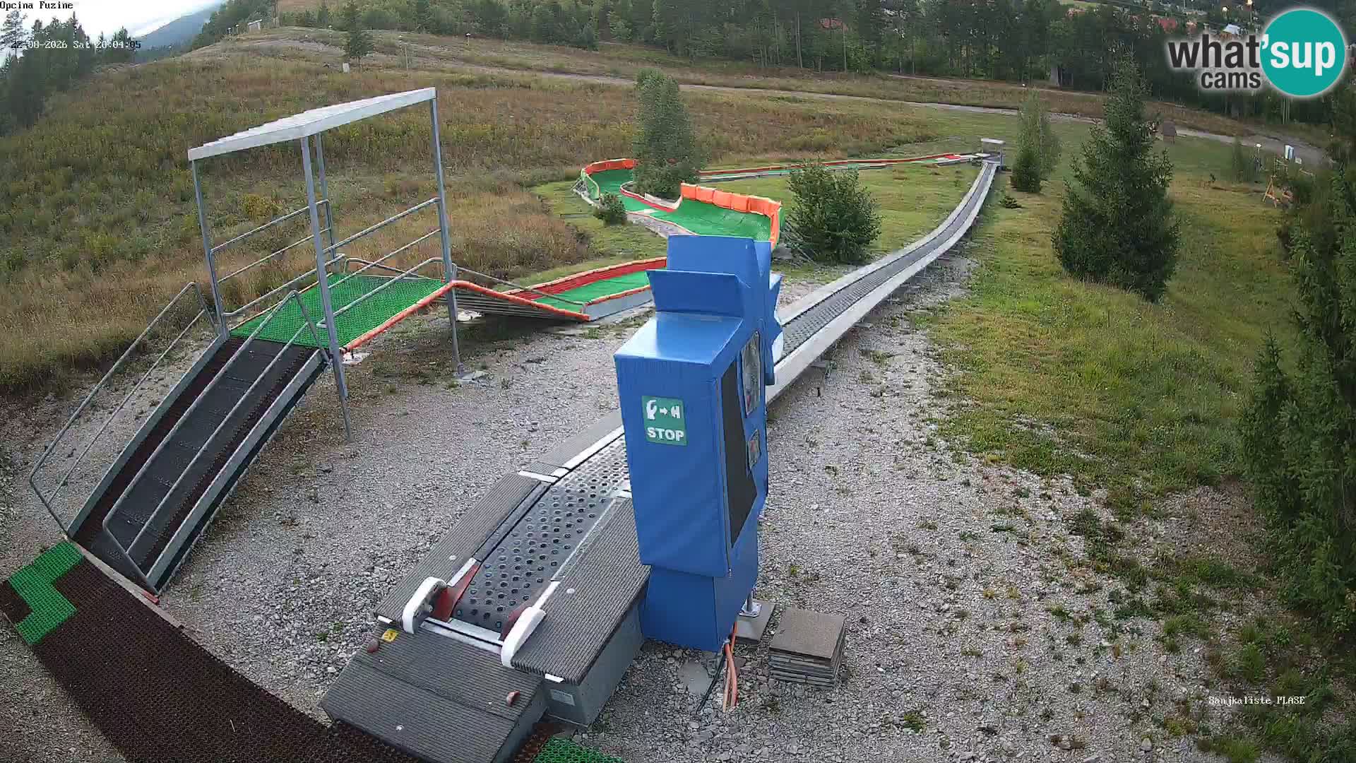 Live Webcam Rodelbahn Fužine – Kroatien