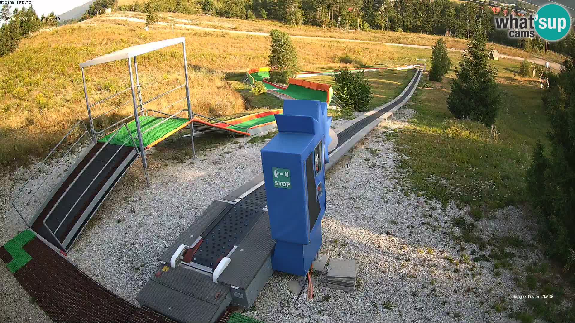 Live Webcam Rodelbahn Fužine – Kroatien