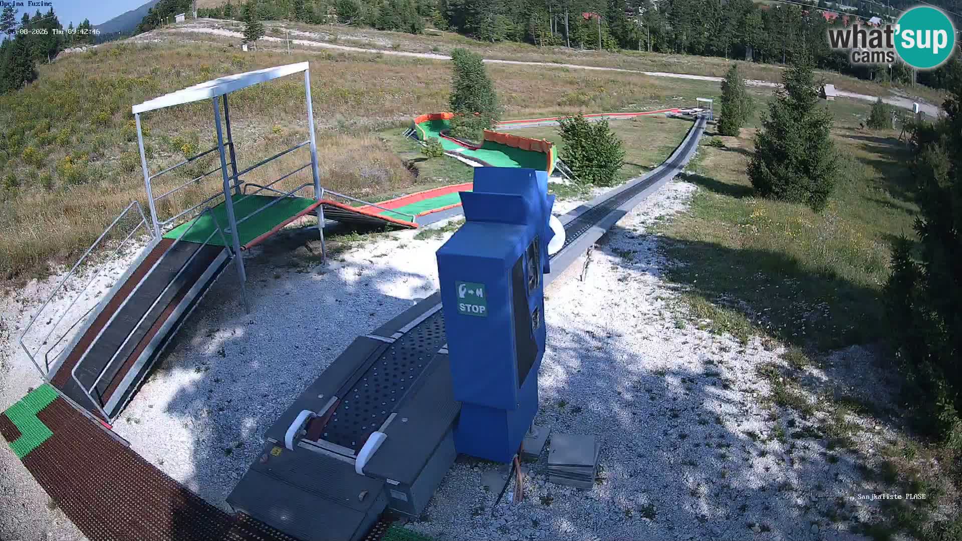 Live Webcam Rodelbahn Fužine – Kroatien