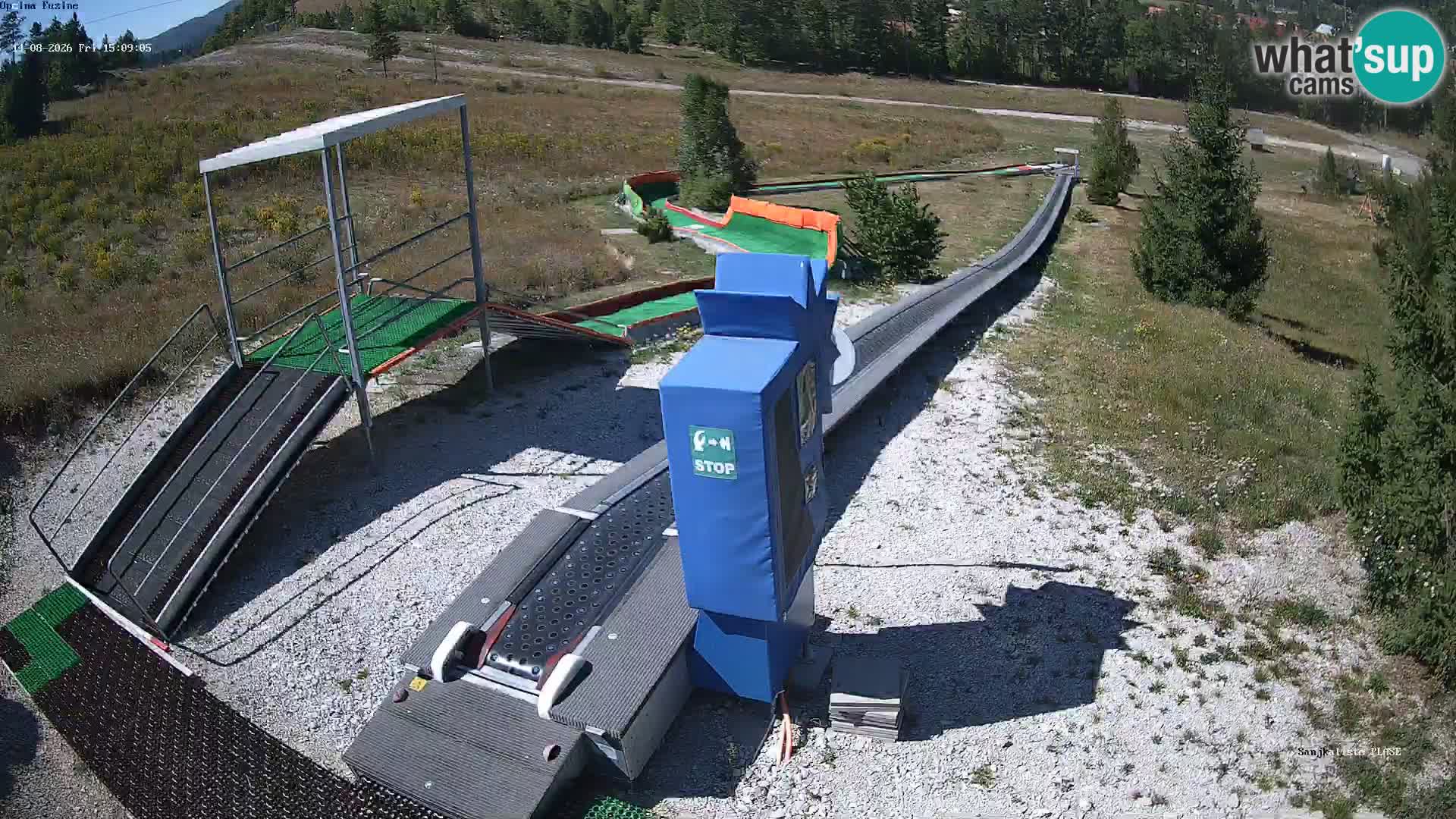 Live Webcam Rodelbahn Fužine – Kroatien