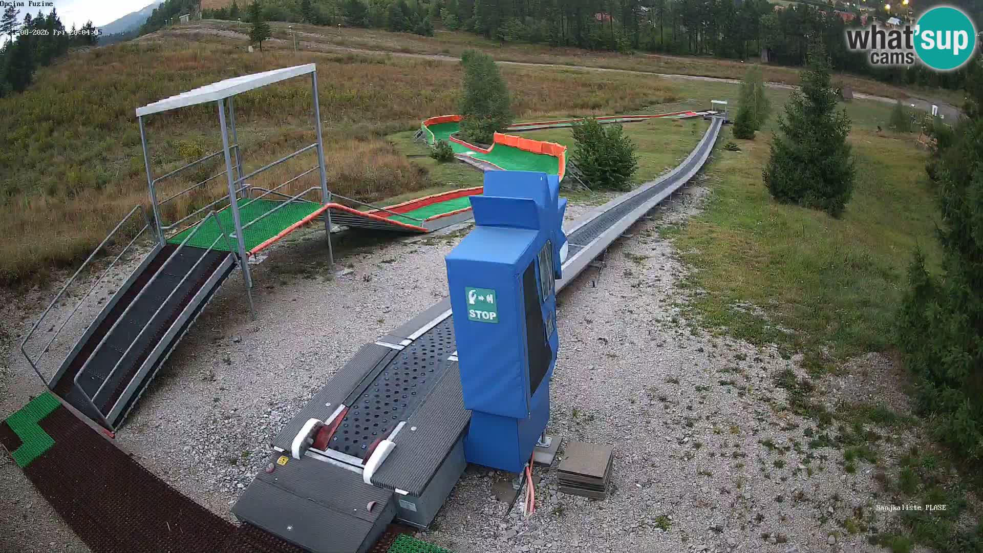 Live Webcam Rodelbahn Fužine – Kroatien