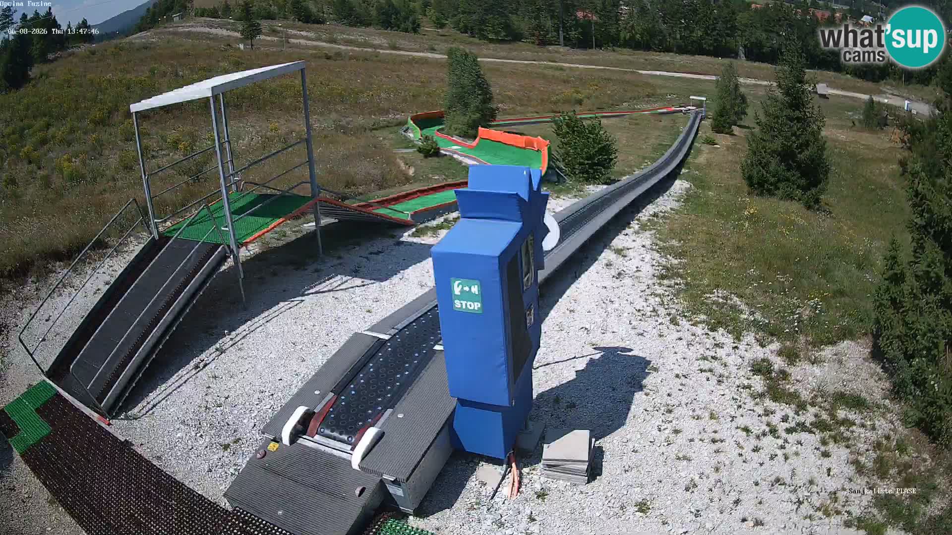 Live Webcam Rodelbahn Fužine – Kroatien