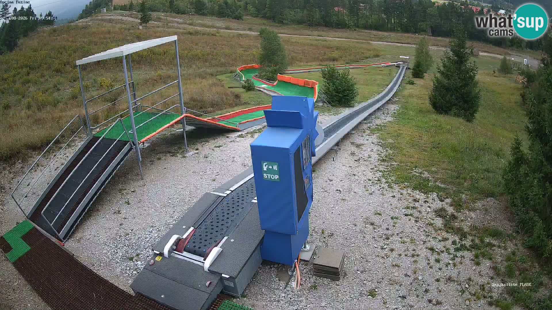 Live Webcam Rodelbahn Fužine – Kroatien