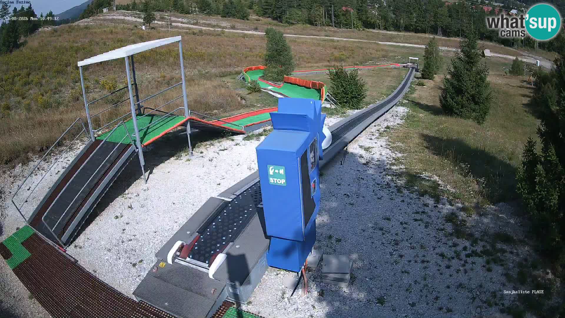Web kamera uživo Sanjkalište Fužine – Hrvatska