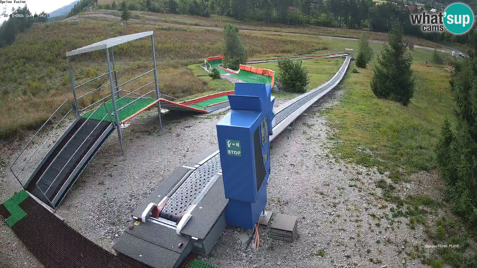 Live Webcam Rodelbahn Fužine – Kroatien