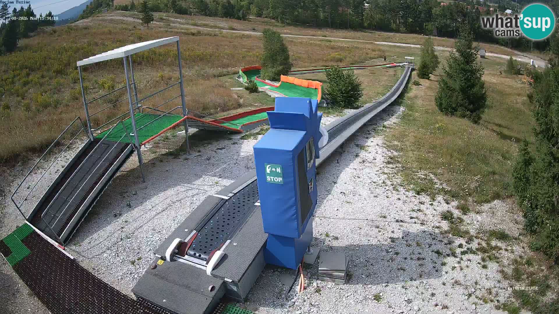 Live Webcam Rodelbahn Fužine – Kroatien