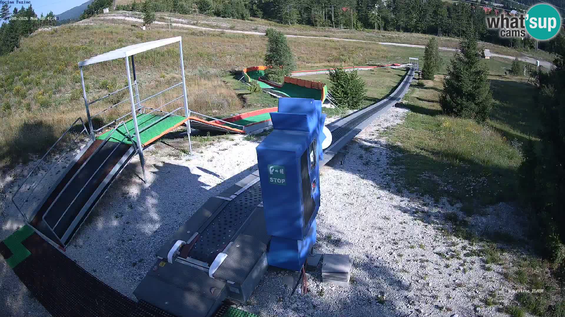 Live Webcam Rodelbahn Fužine – Kroatien