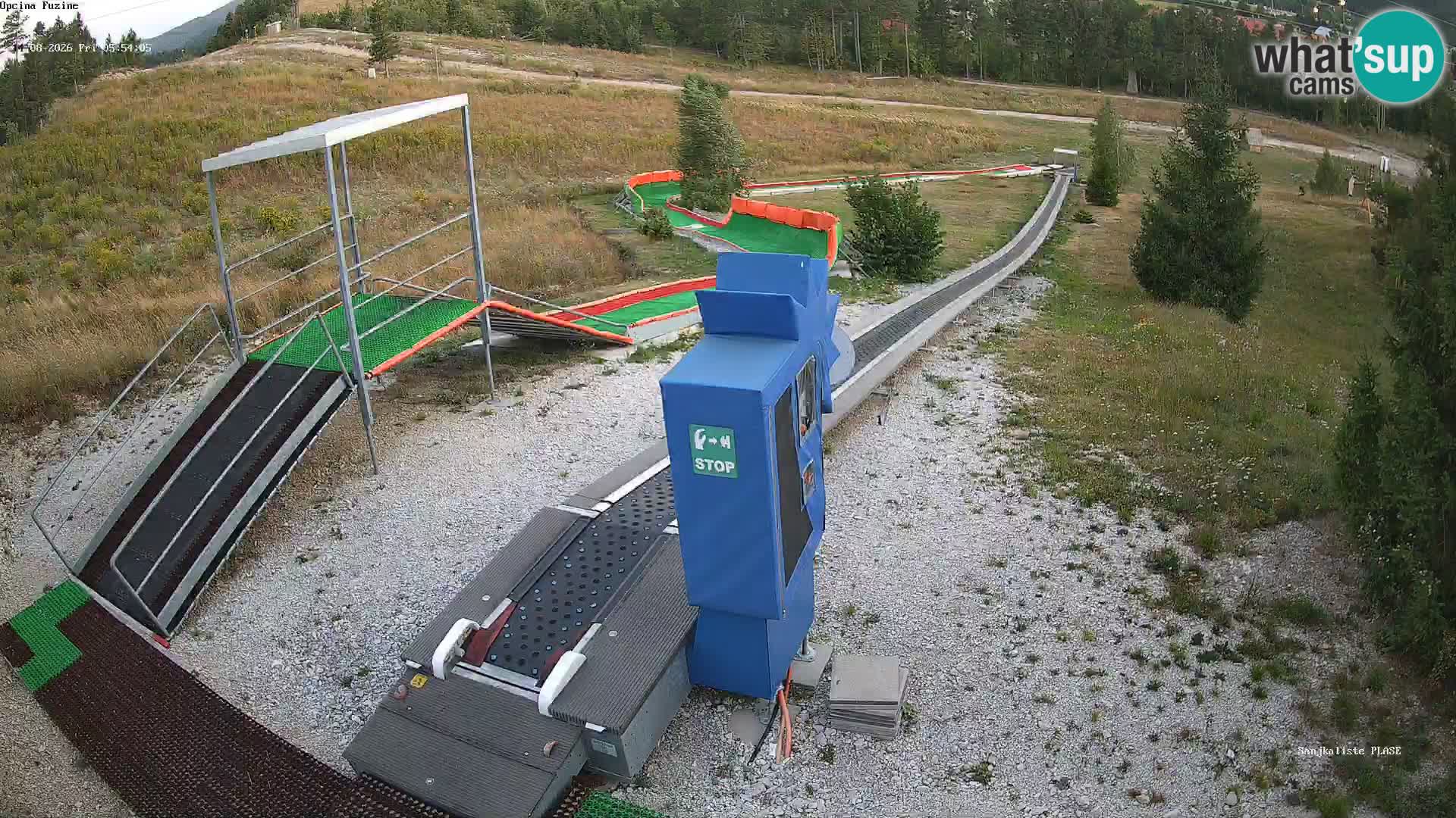 Live Webcam Rodelbahn Fužine – Kroatien