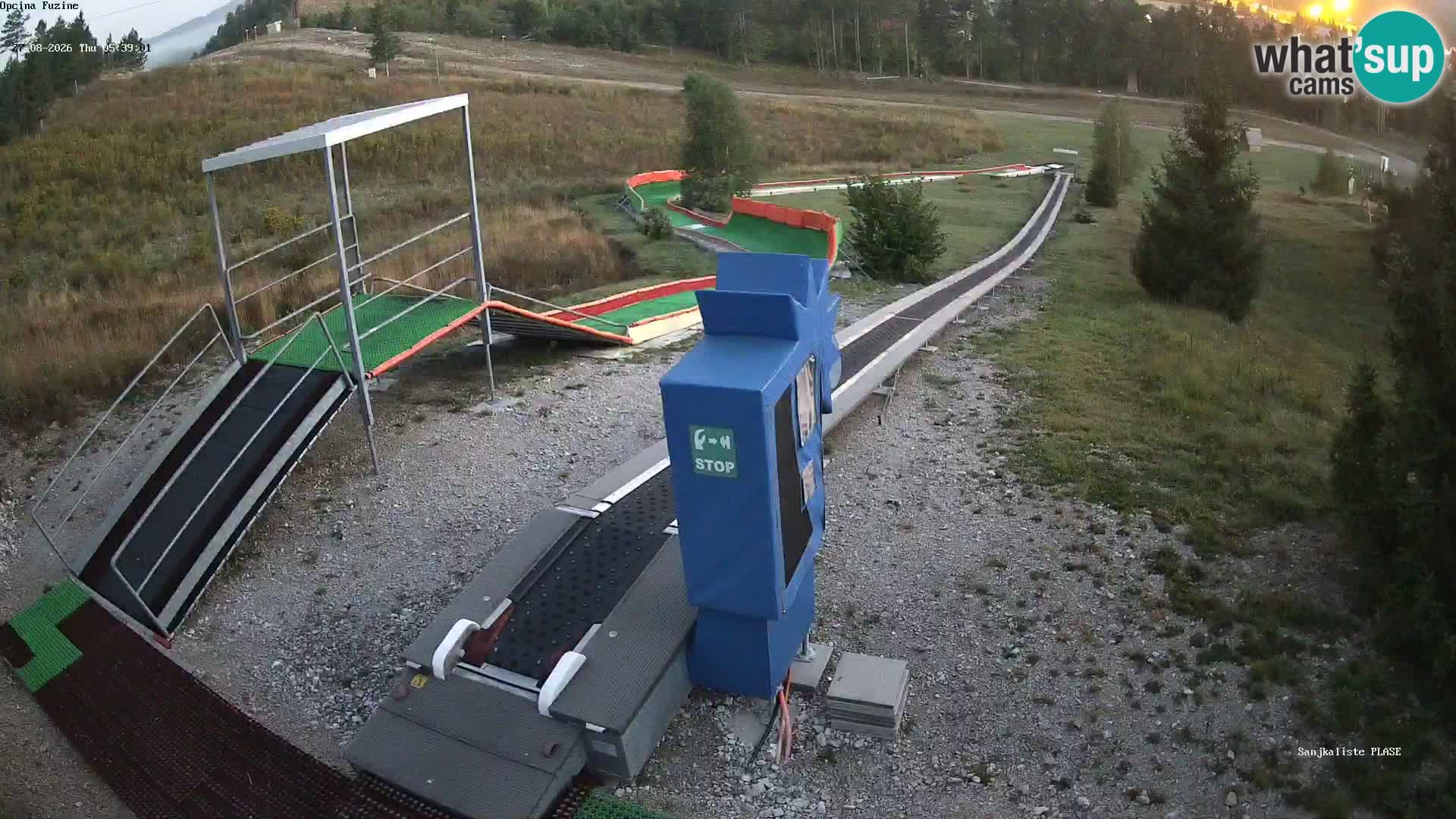 Live Webcam Rodelbahn Fužine – Kroatien
