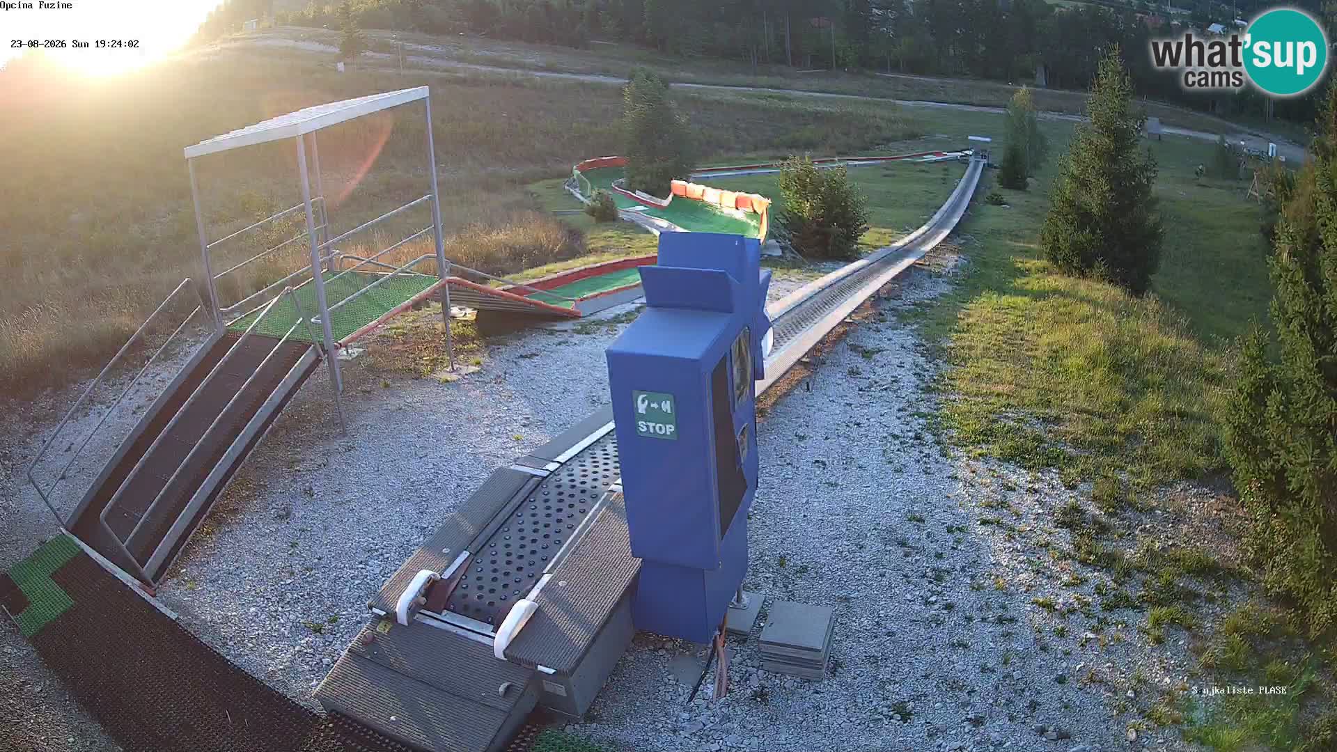 Live Webcam Rodelbahn Fužine – Kroatien