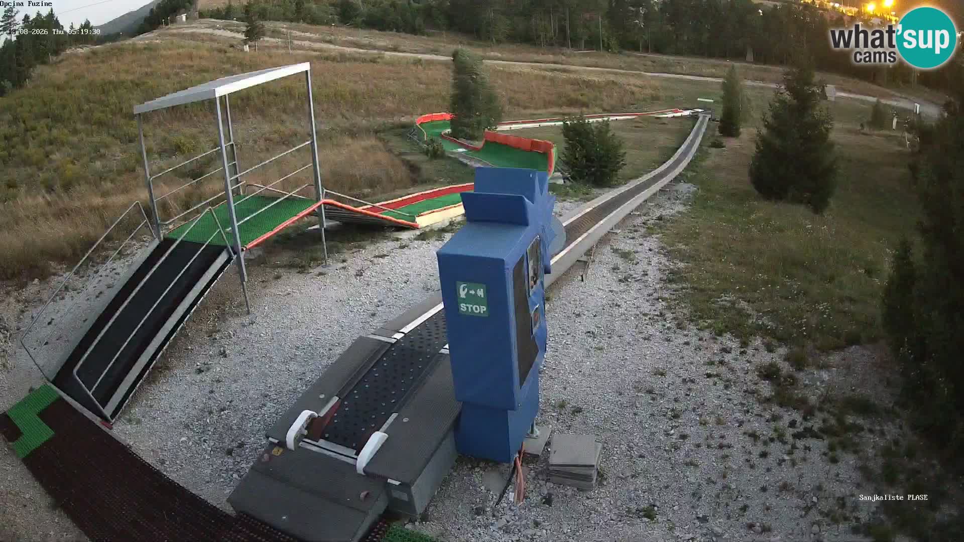 Live Webcam Rodelbahn Fužine – Kroatien