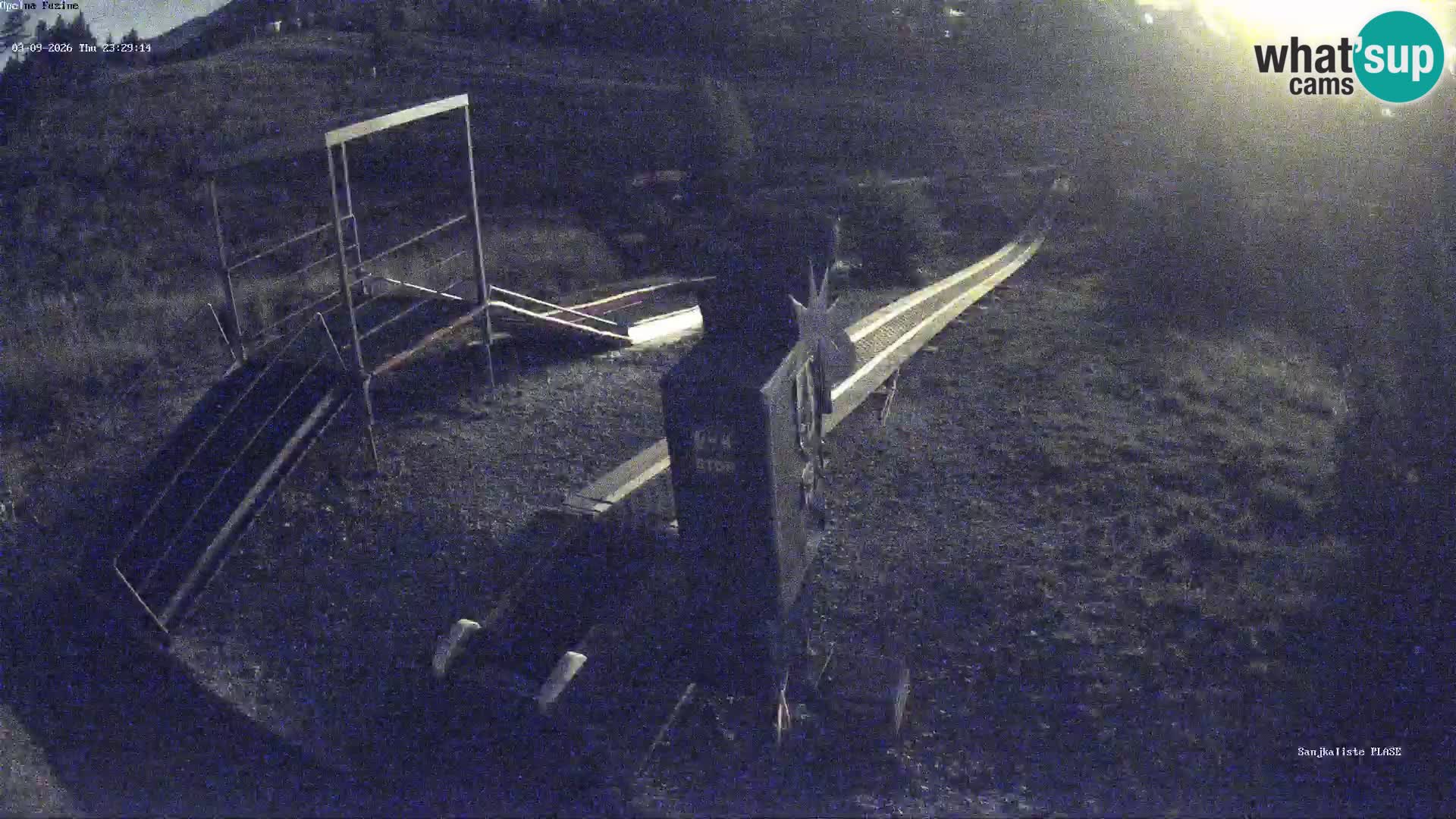 Live webcam Fužine toboggan run – Croatia