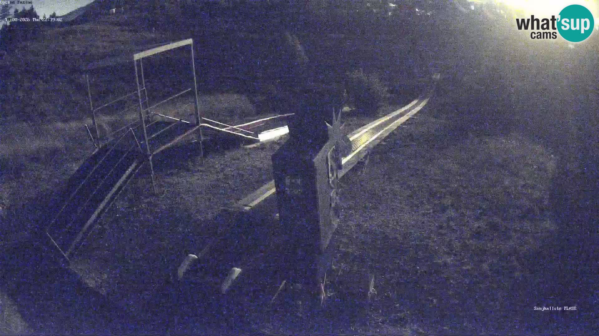 Live webcam Pista da slittino Fužine – Croazia