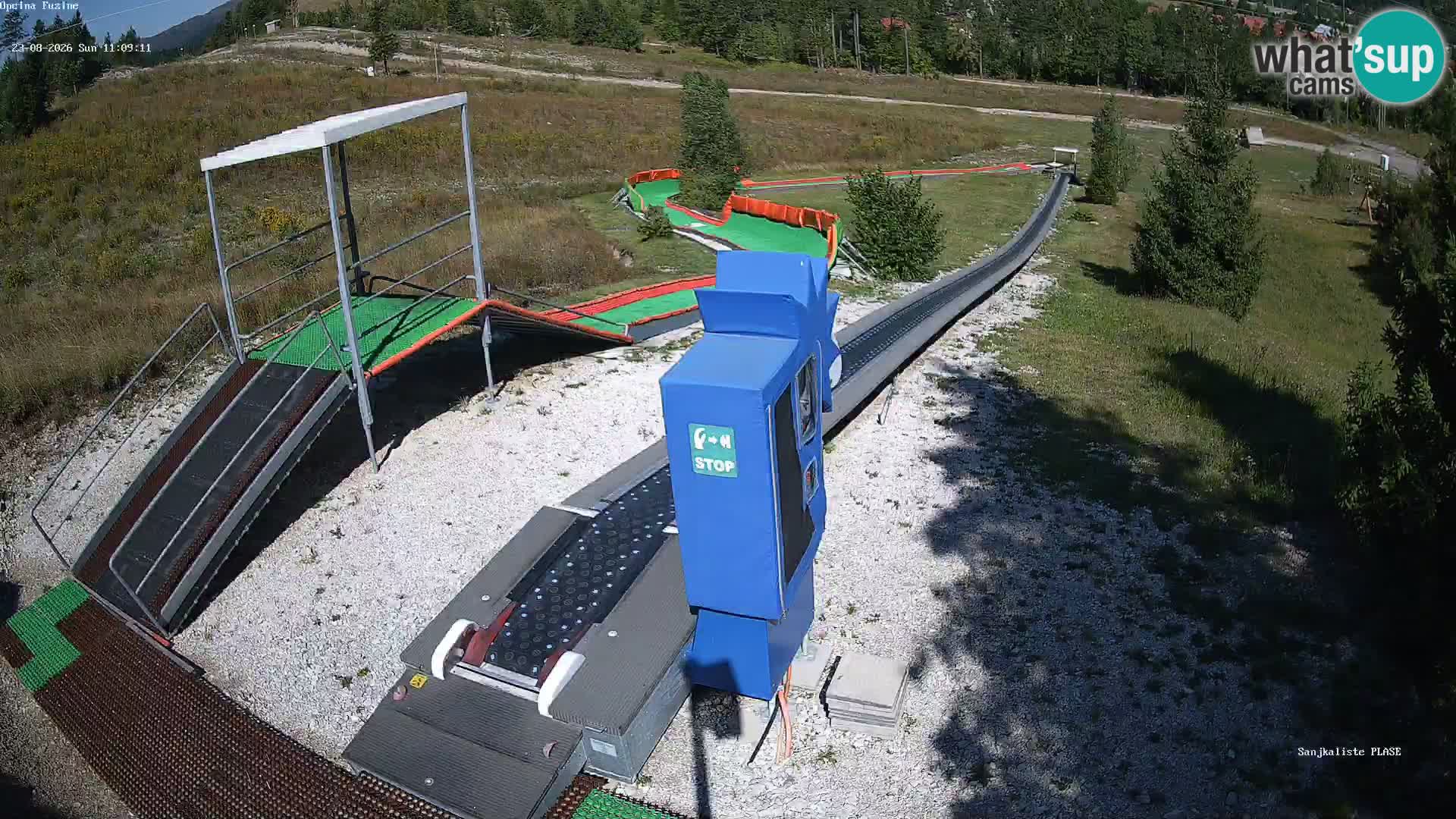 Live Webcam Rodelbahn Fužine – Kroatien