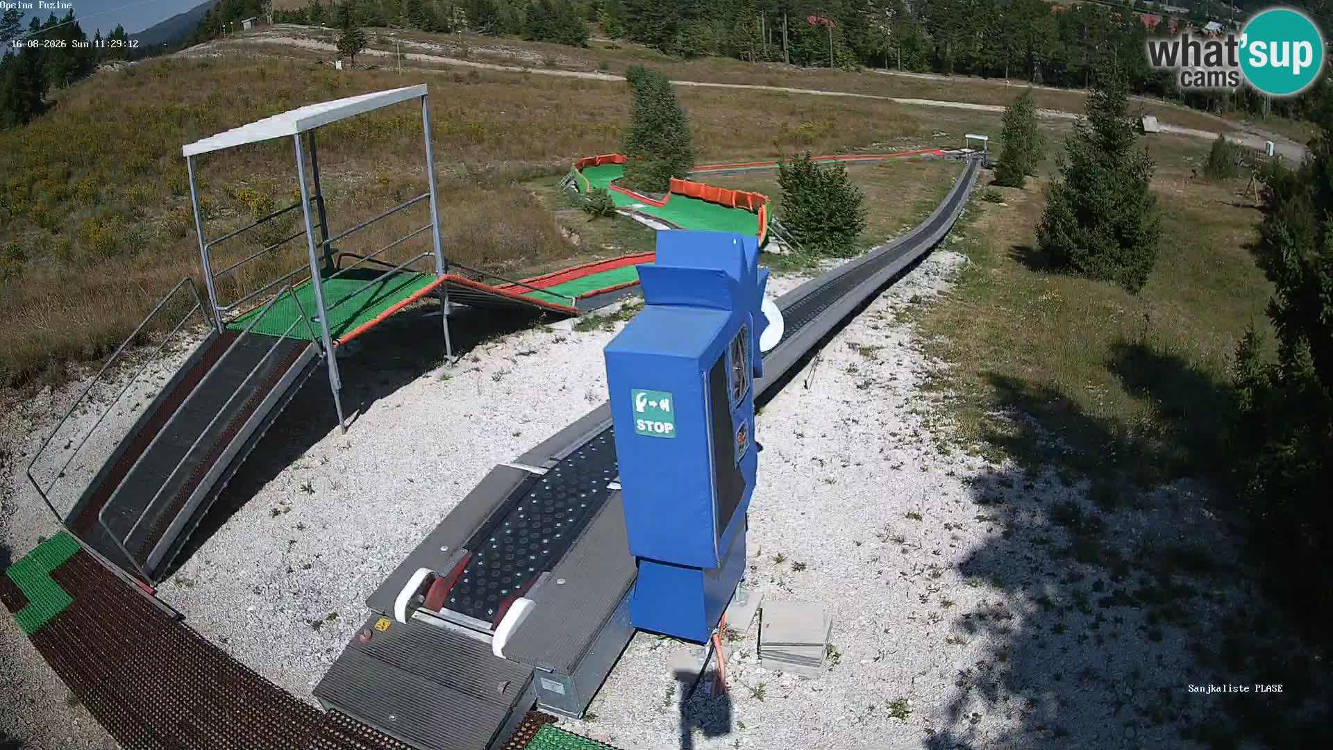 Live Webcam Rodelbahn Fužine – Kroatien