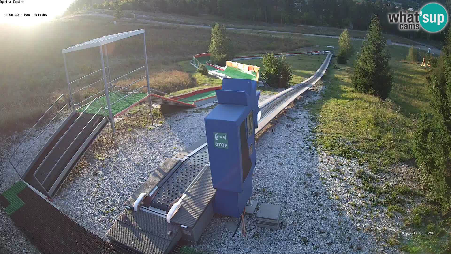 Live Webcam Rodelbahn Fužine – Kroatien