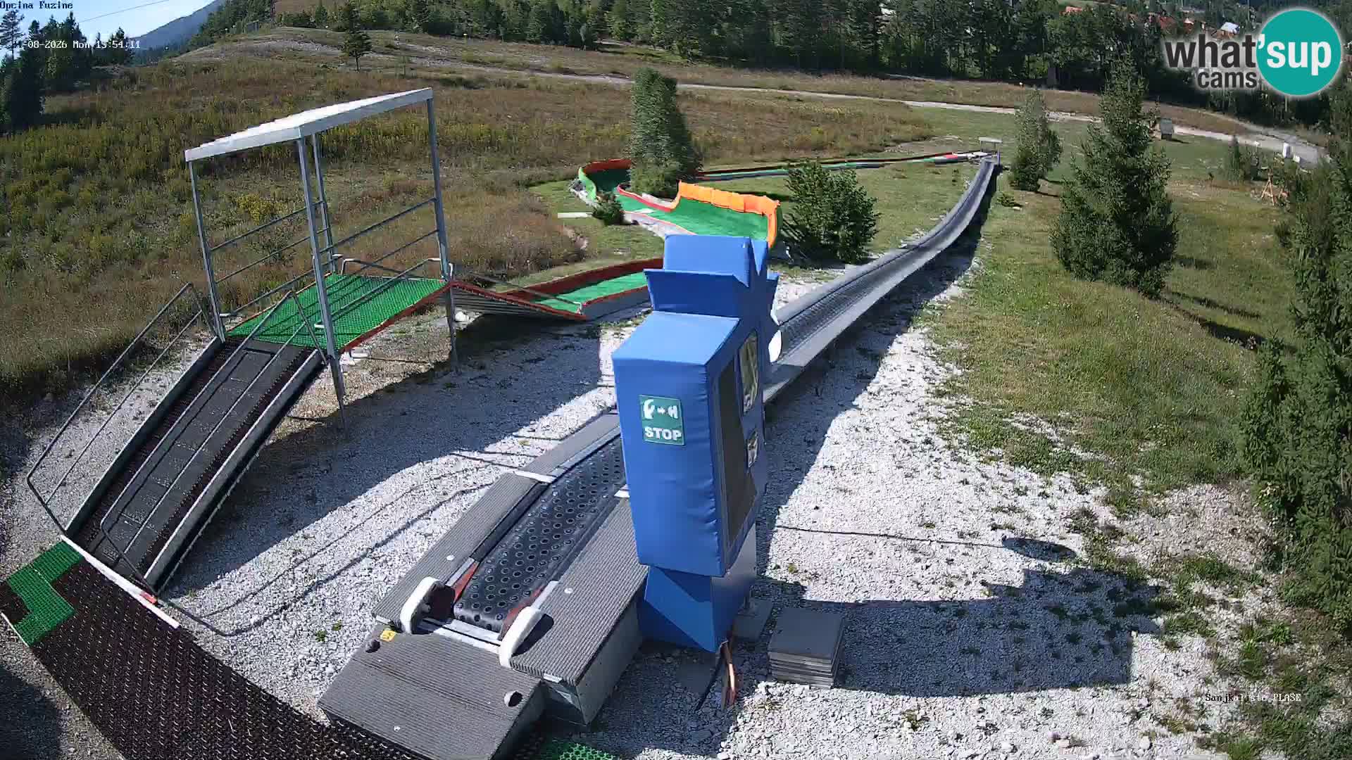 Live Webcam Rodelbahn Fužine – Kroatien