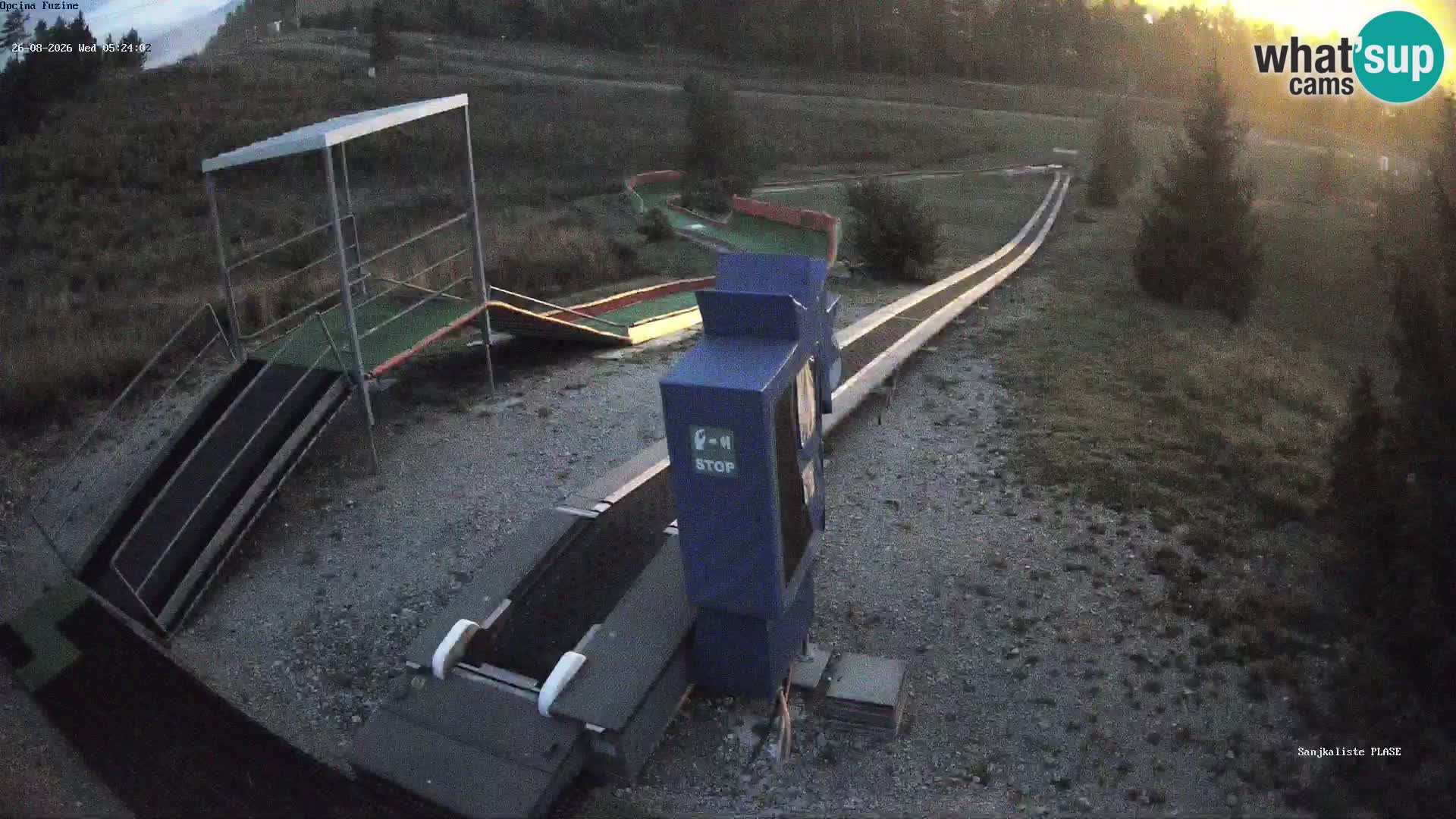 Live Webcam Rodelbahn Fužine – Kroatien