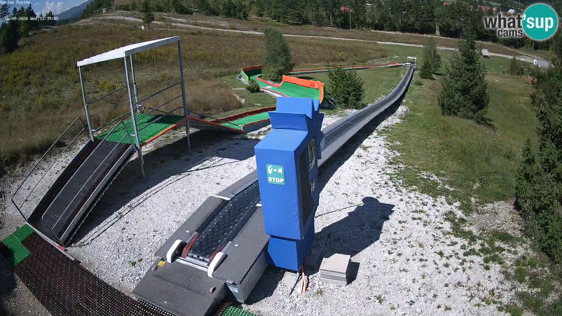 Live Webcam Rodelbahn Fužine – Kroatien