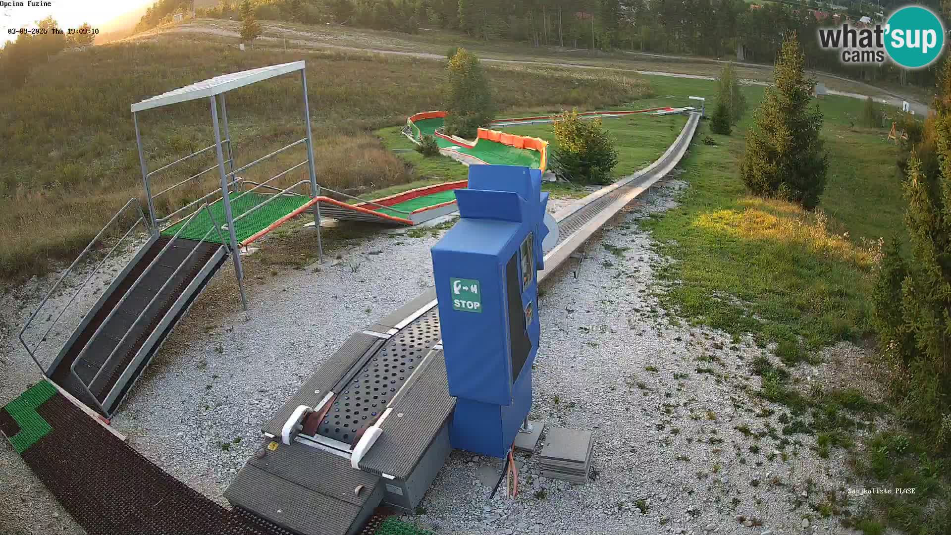 Live Webcam Rodelbahn Fužine – Kroatien