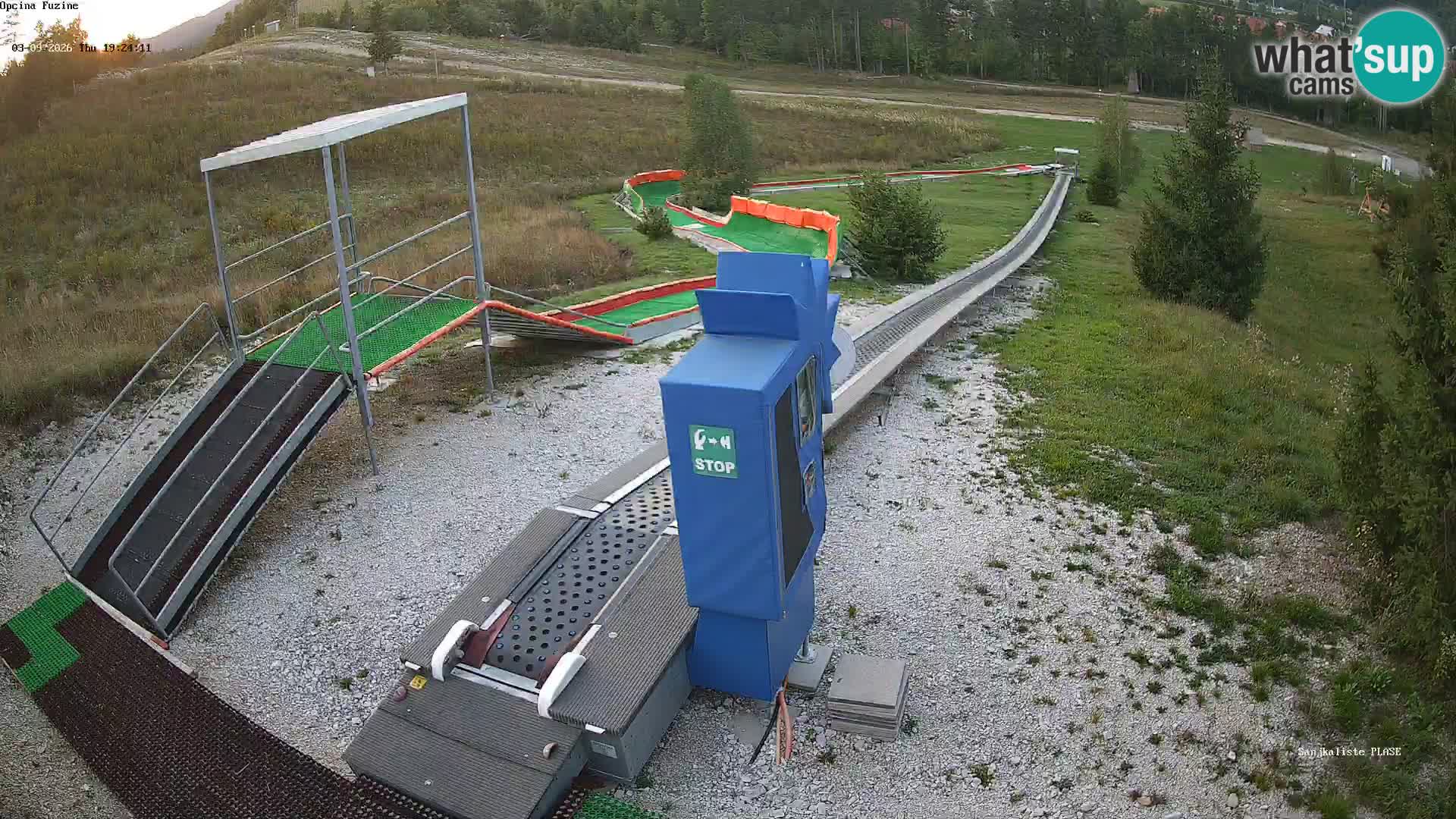 Live Webcam Rodelbahn Fužine – Kroatien
