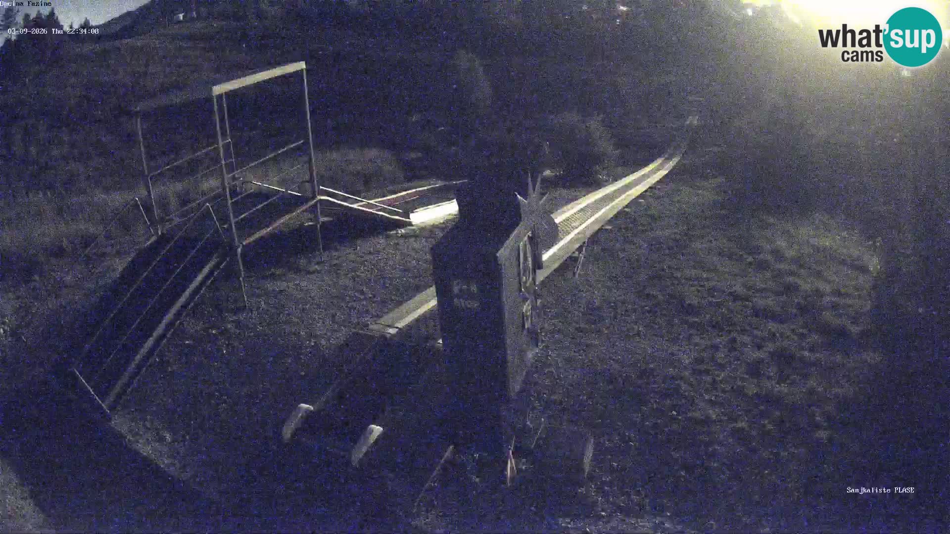Live webcam Pista da slittino Fužine – Croazia