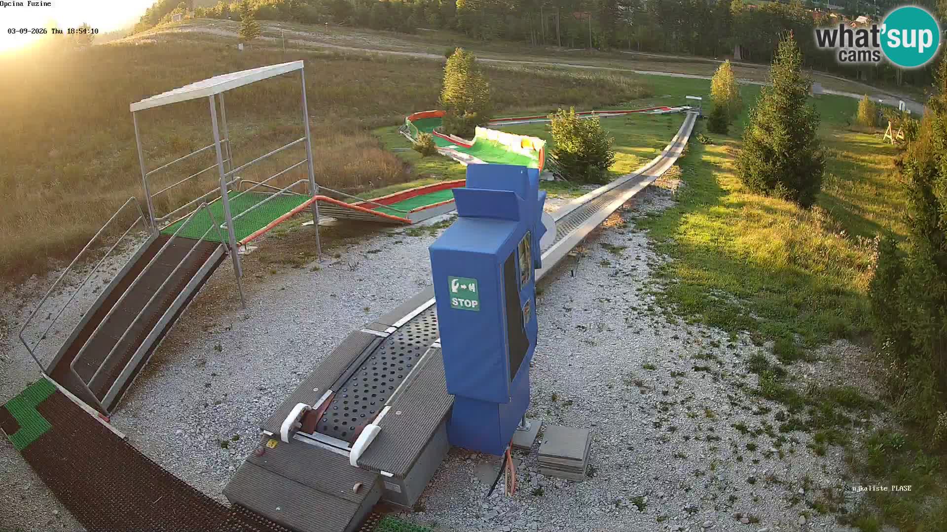 Live Webcam Rodelbahn Fužine – Kroatien