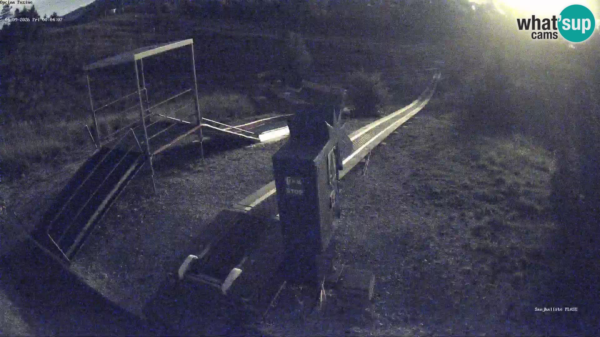Spletna kamera v živo Sankališče Fužine – Hrvaška