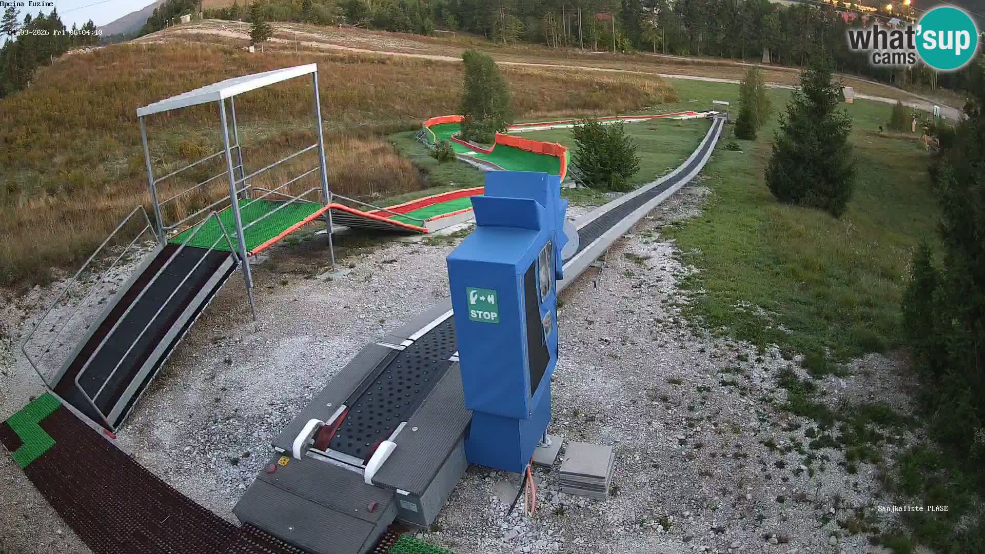 Live Webcam Rodelbahn Fužine – Kroatien
