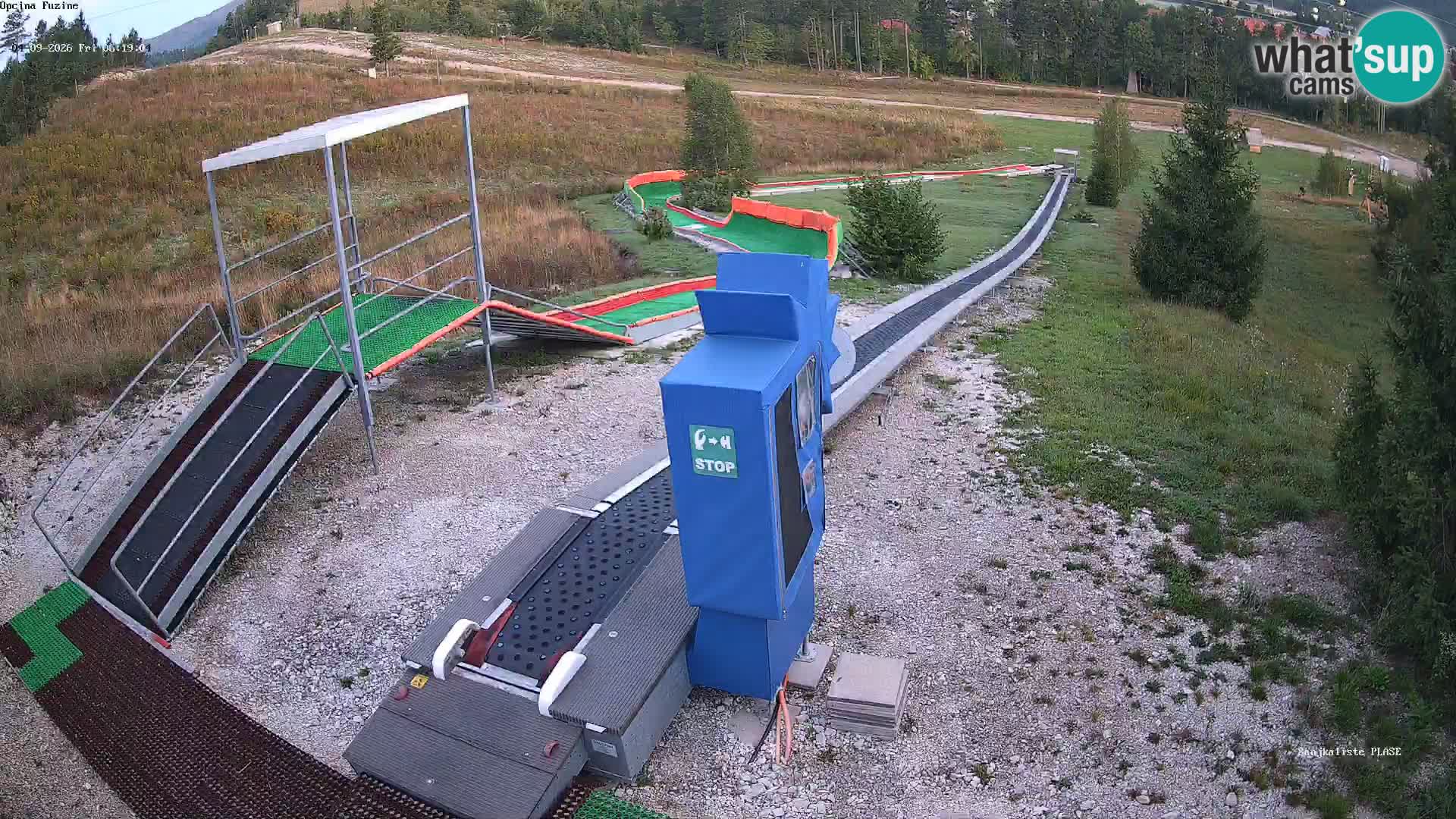 Live Webcam Rodelbahn Fužine – Kroatien