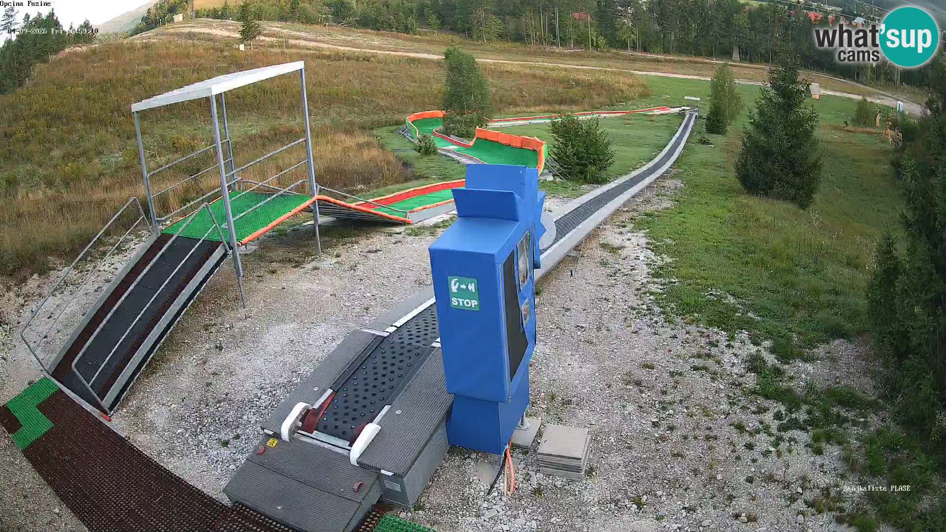 Live Webcam Rodelbahn Fužine – Kroatien