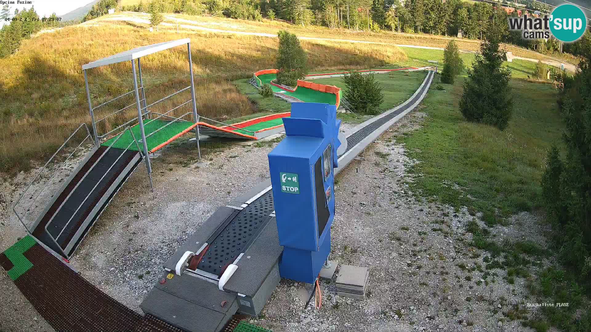 Live Webcam Rodelbahn Fužine – Kroatien