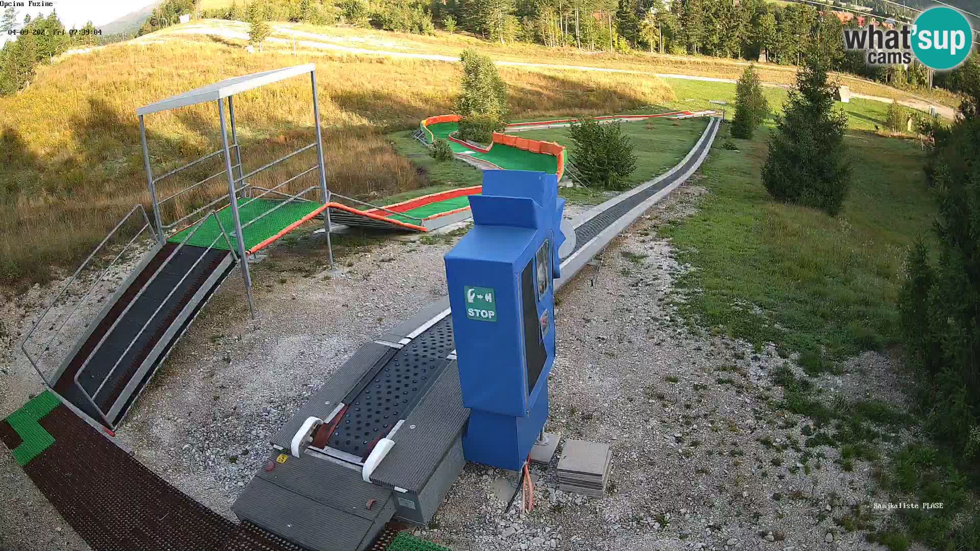 Live Webcam Rodelbahn Fužine – Kroatien