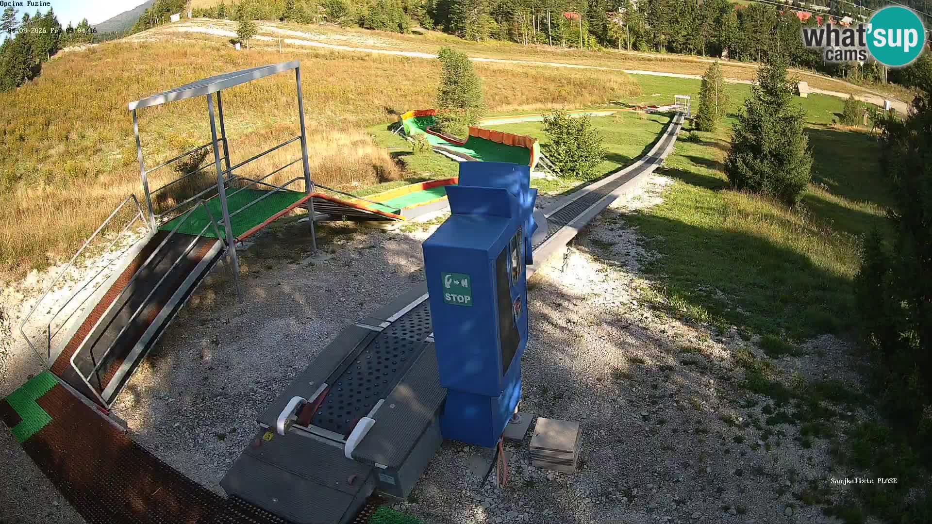 Live Webcam Rodelbahn Fužine – Kroatien