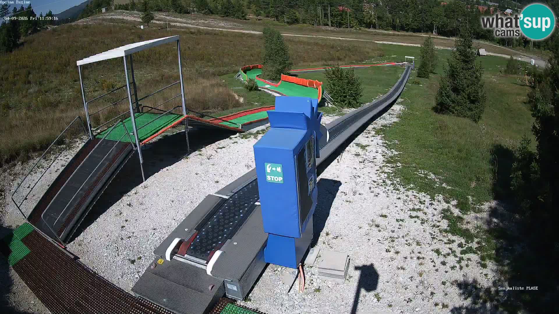 Live Webcam Rodelbahn Fužine – Kroatien