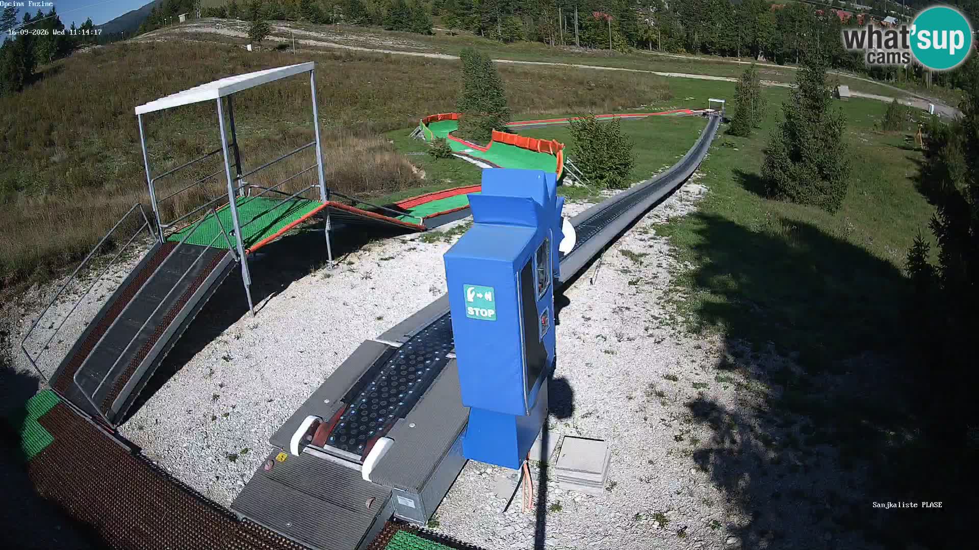 Live Webcam Rodelbahn Fužine – Kroatien