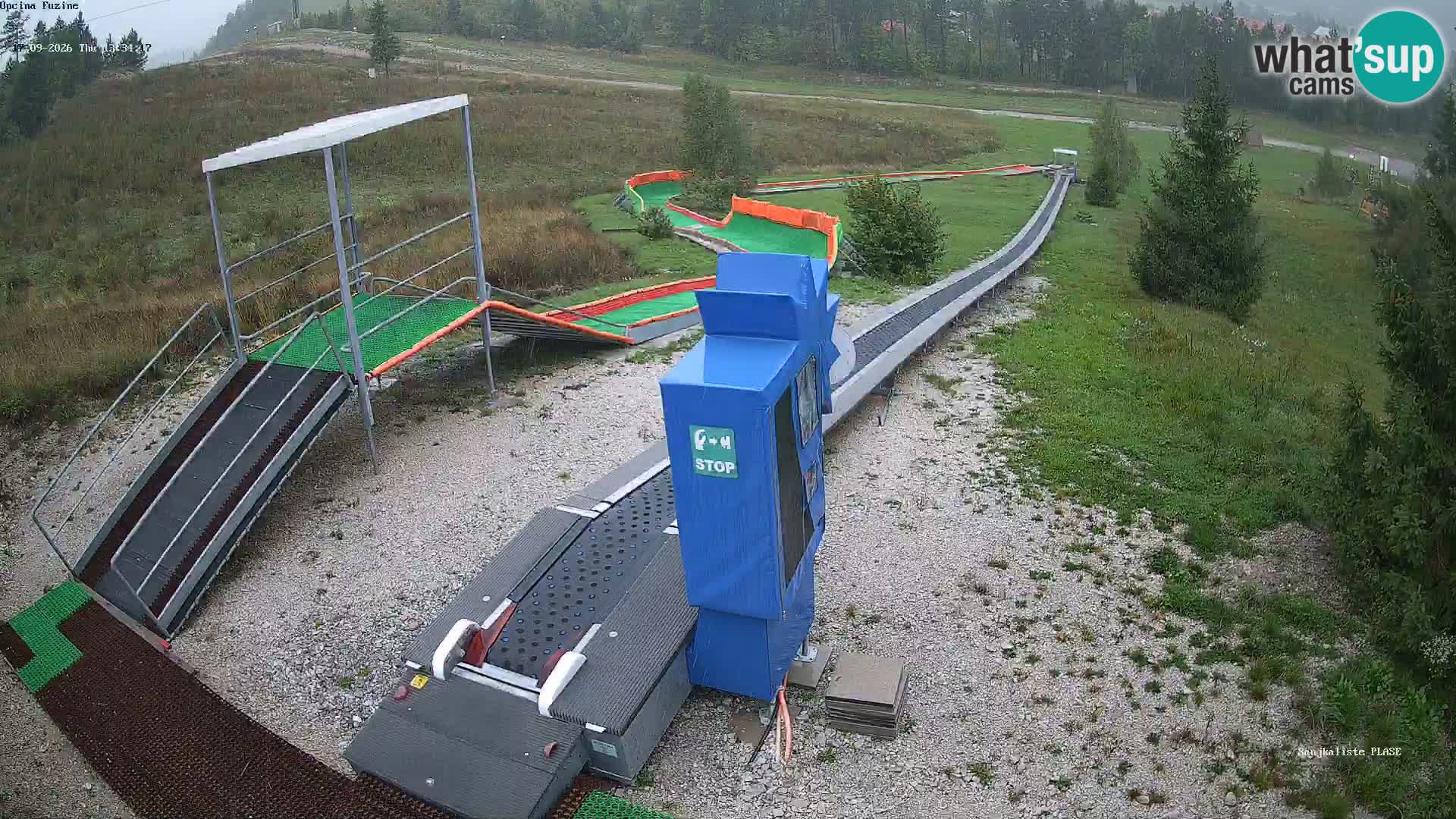 Live Webcam Rodelbahn Fužine – Kroatien