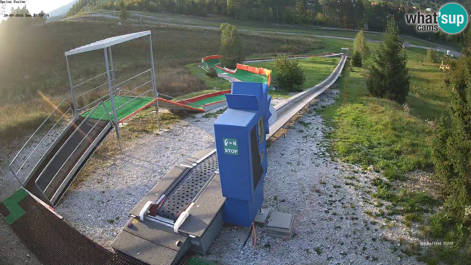 Live Webcam Rodelbahn Fužine – Kroatien
