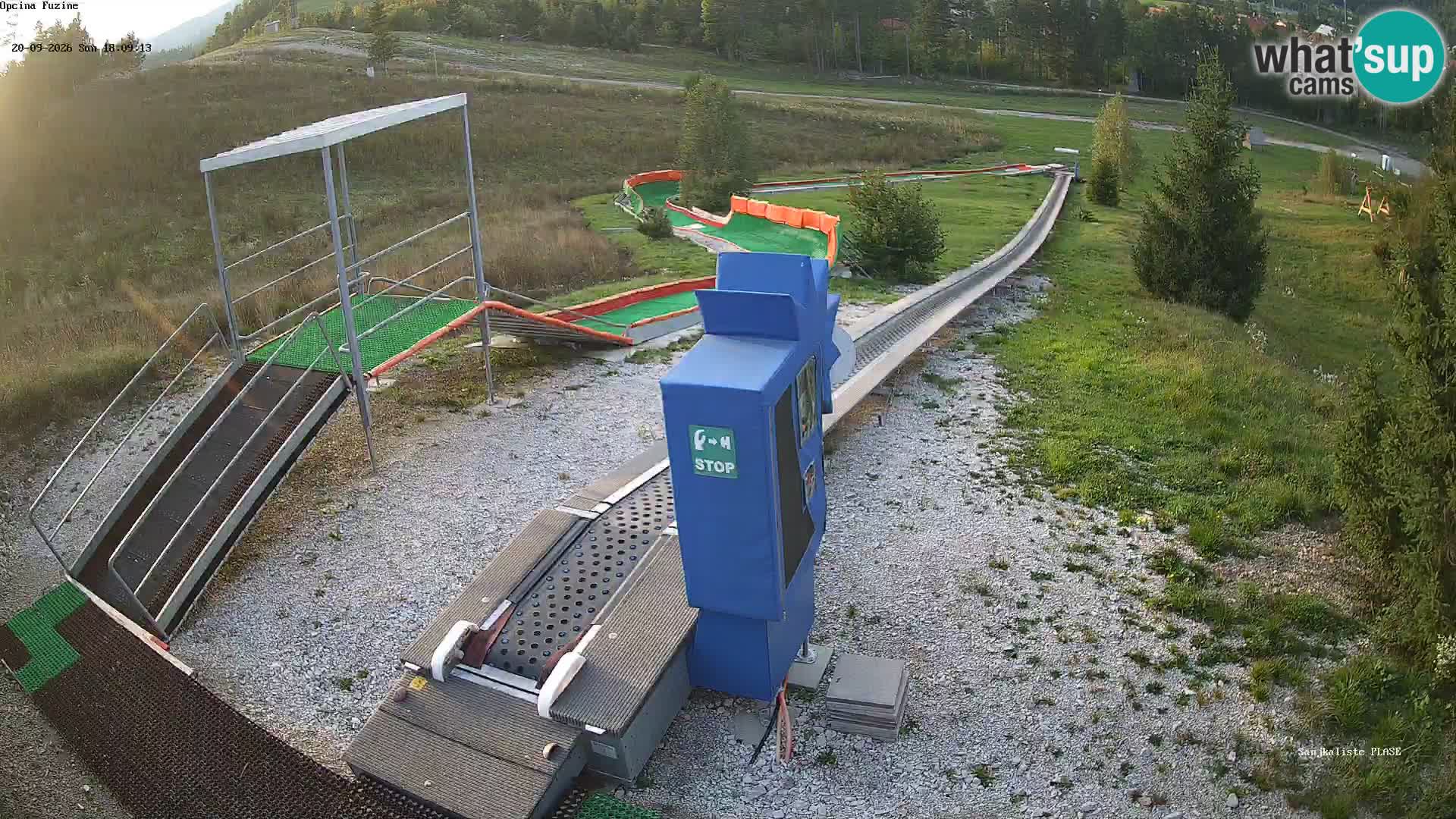 Live Webcam Rodelbahn Fužine – Kroatien