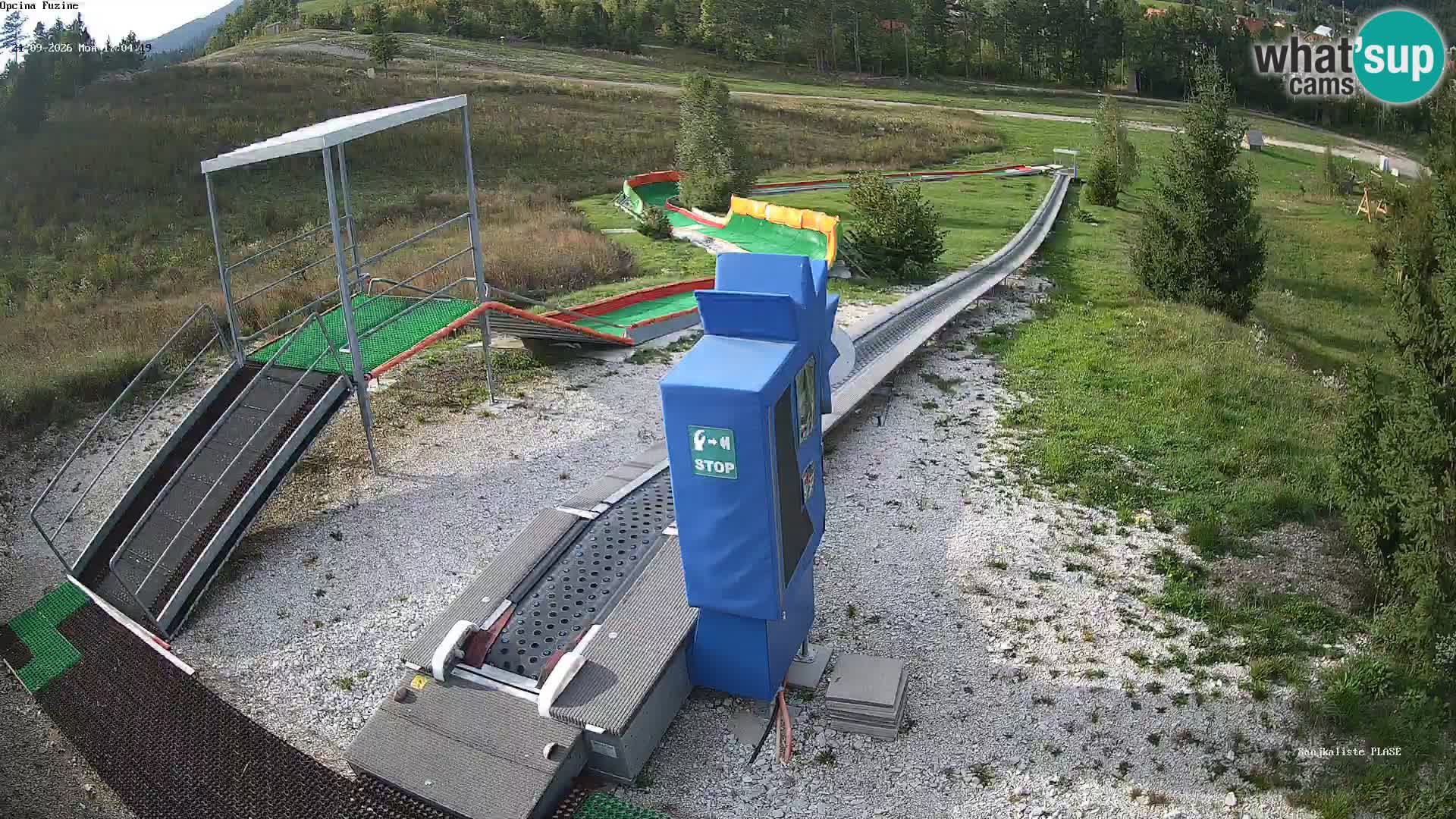 Live Webcam Rodelbahn Fužine – Kroatien