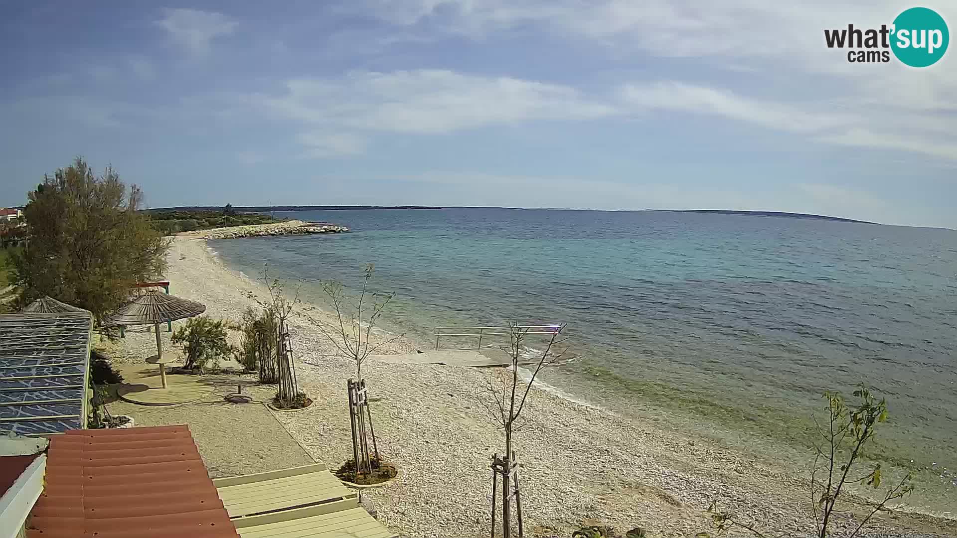 Web Kamera Plaža Gajac – Pag