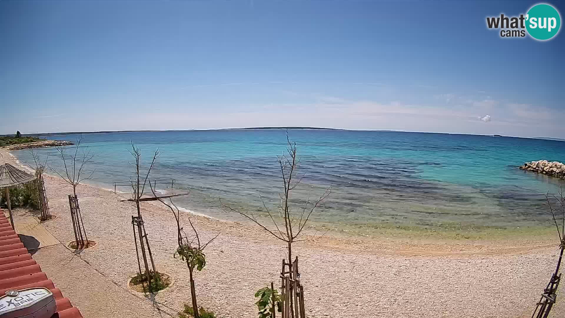 Webcam Strand in Gajac – Pag – Kroatien