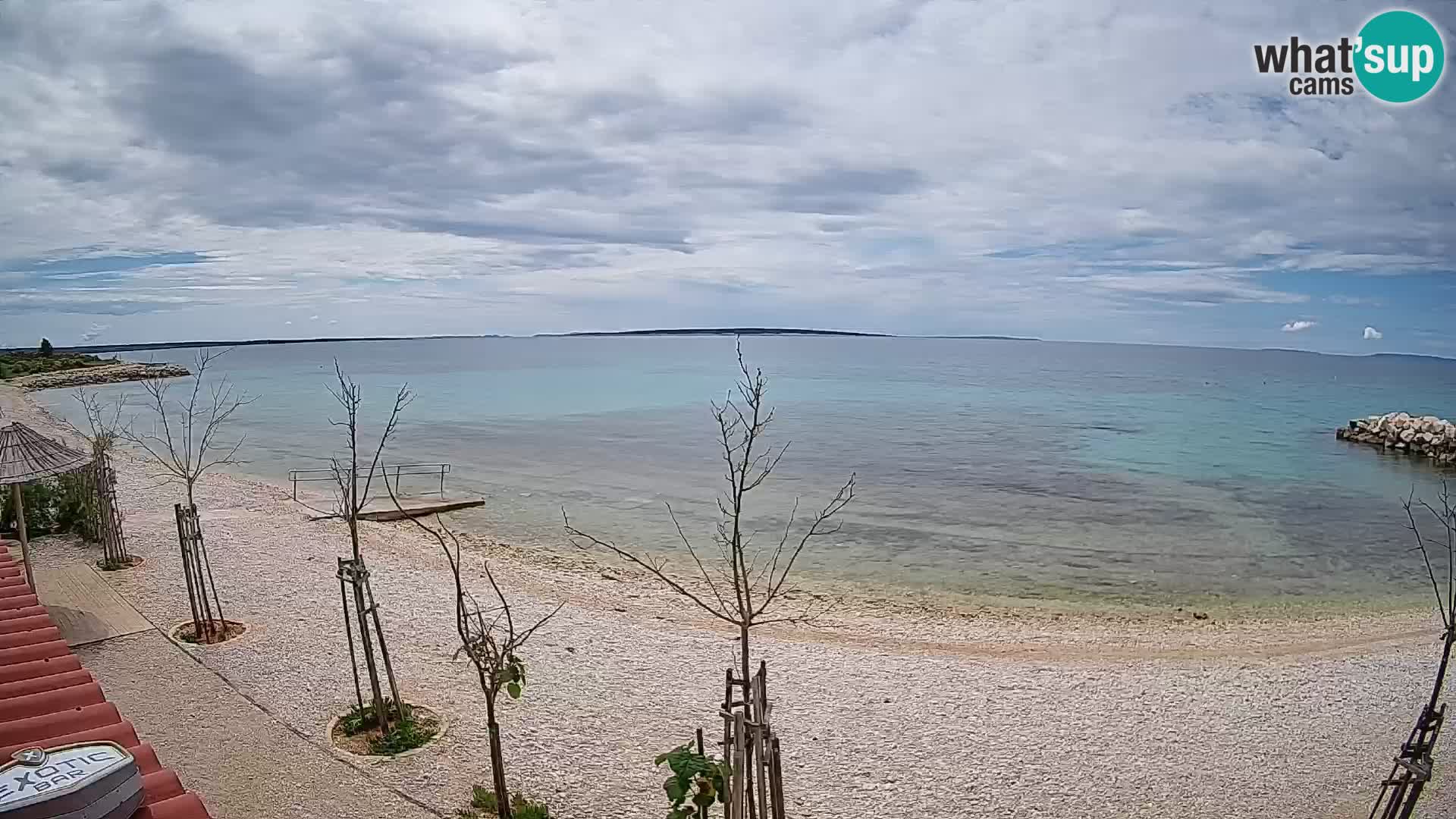 Live Webcam Gajac beach – Pag
