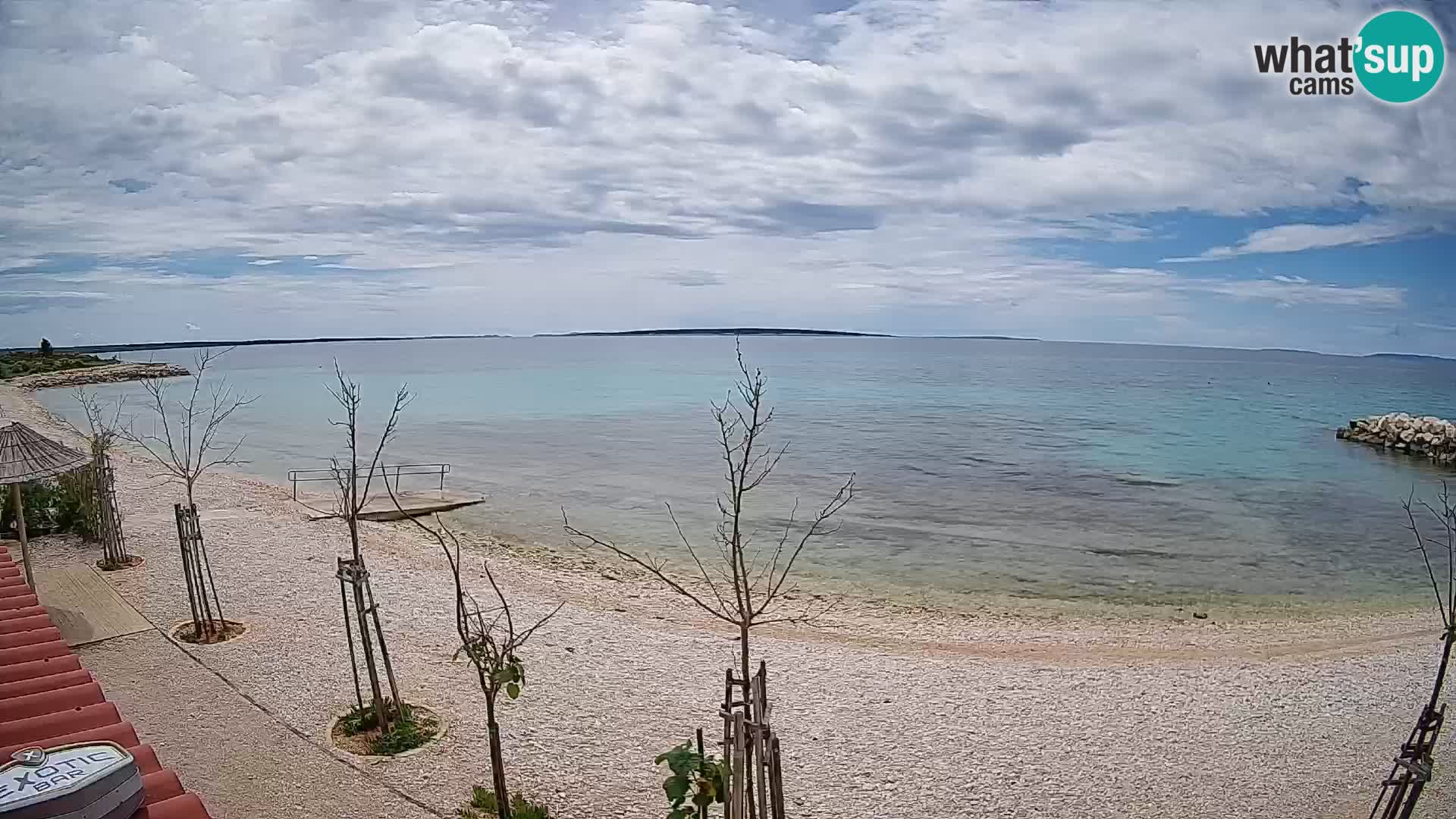 Webcam Strand in Gajac – Pag – Kroatien